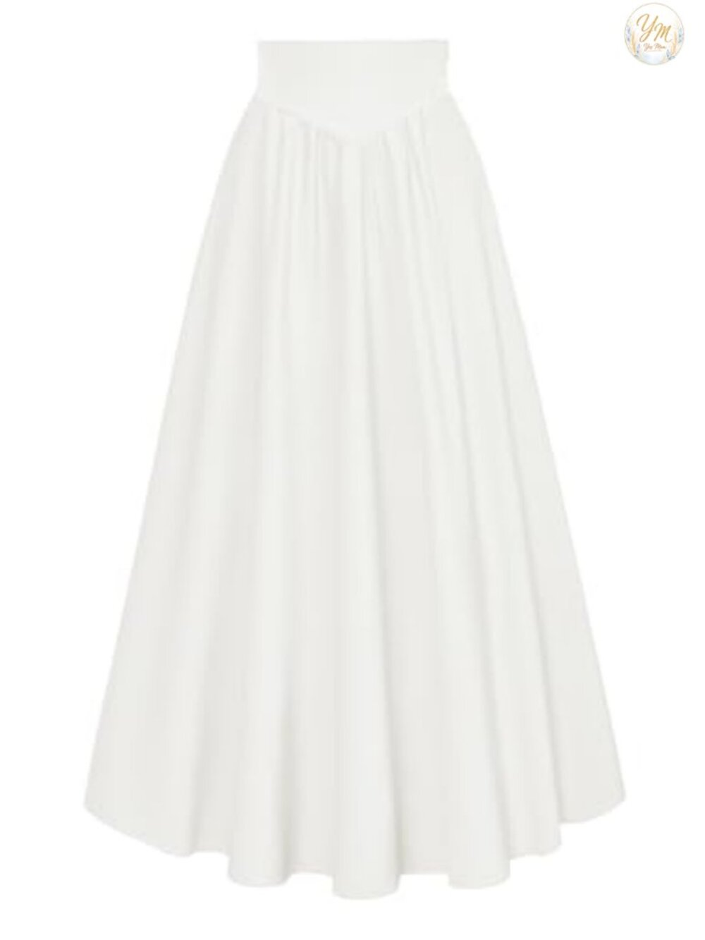 Renaissance Victorian Flowy A-Line Maxi Skirt Lined w Pockets